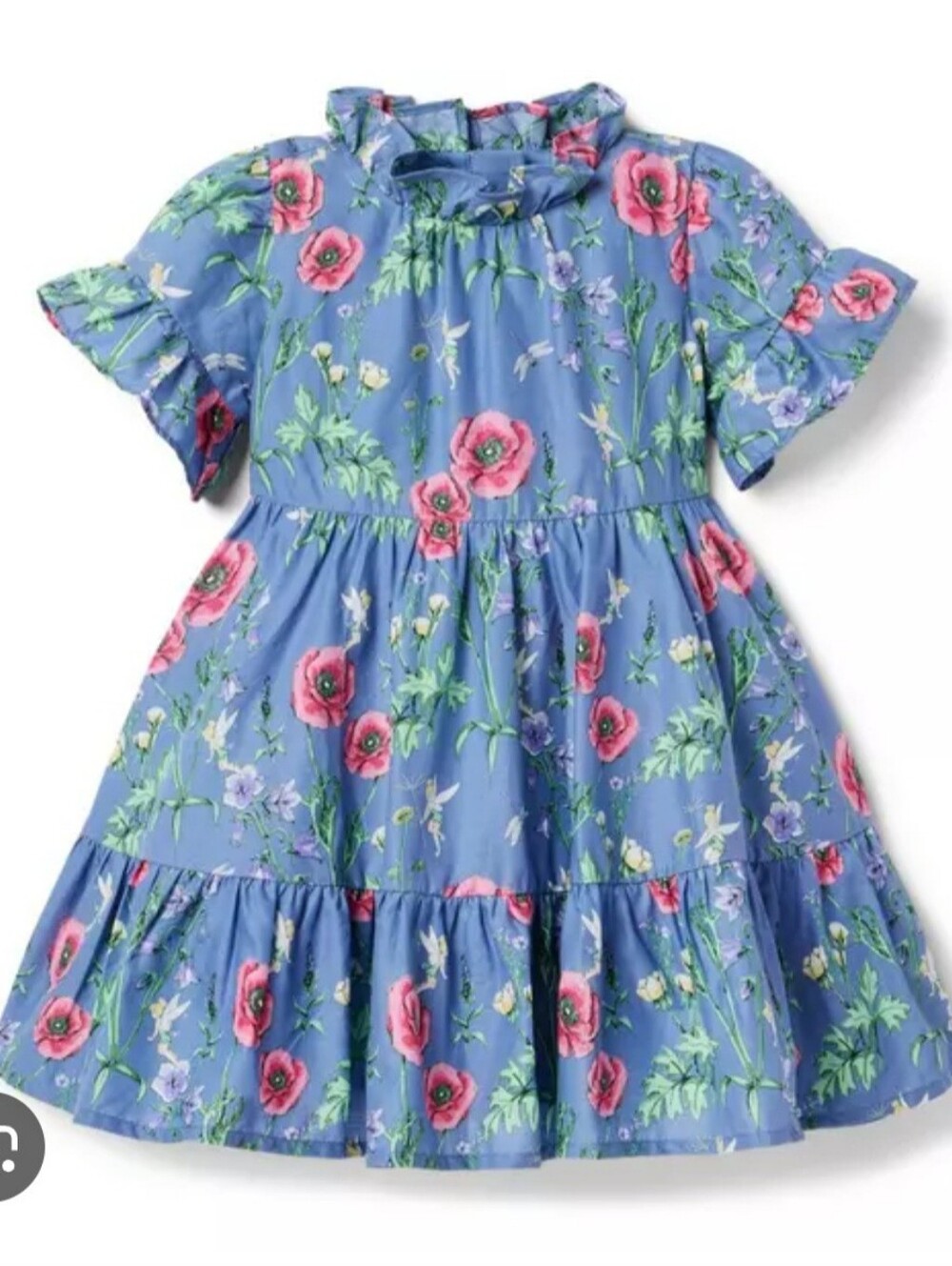 Janie And Jack Tinker Bell Dress Size 7 NWT